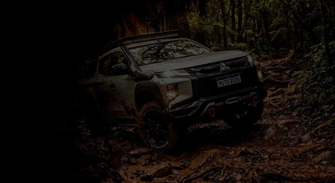 Mitsubishi New Triton 2026 com snorkel instalado